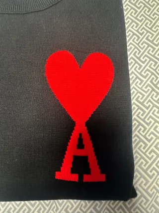 Jersey Ami Paris Negro