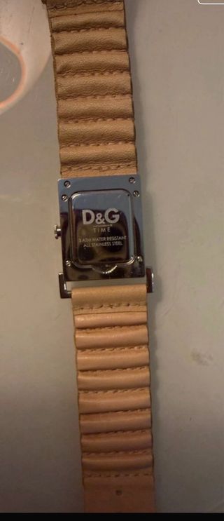 Reloj D&G Rosa y Plateado