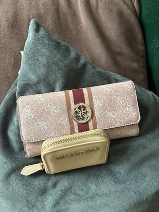 SET: GUESS Jensen Wallet + VALENTINO Small Wallet