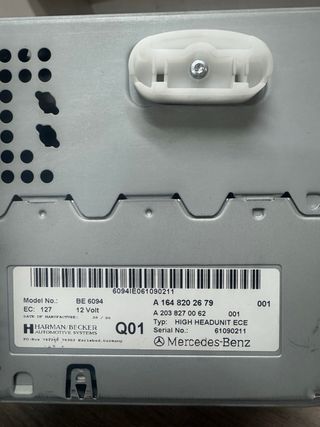 Mando Comand Mercedes Benz