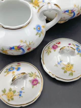 Juego de té porcelana Limoges