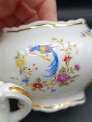 Juego de té porcelana Limoges