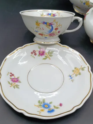 Juego de té porcelana Limoges