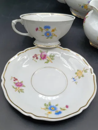 Juego de té porcelana Limoges