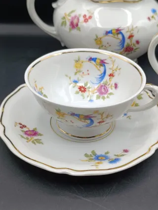 Juego de té porcelana Limoges