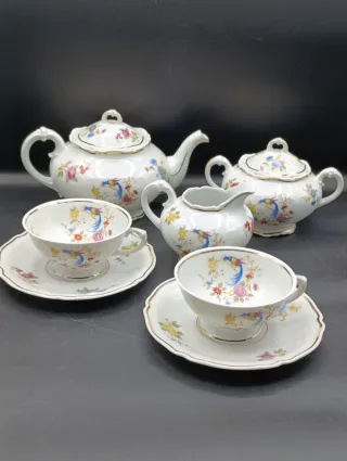 Juego de té porcelana Limoges