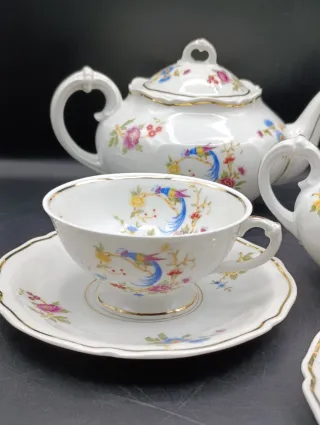 Juego de té porcelana Limoges
