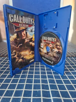 PS2 CALL OF DUTY 2 BIG RED ONE ORIGINAL COMPLETO