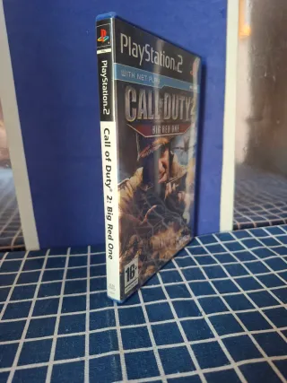 PS2 CALL OF DUTY 2 BIG RED ONE ORIGINAL COMPLETO