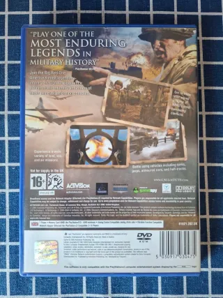 PS2 CALL OF DUTY 2 BIG RED ONE ORIGINAL COMPLETO