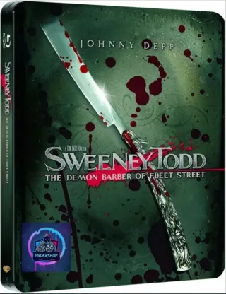 Sweeney Todd Steelbook Blu-ray Johnny Depp