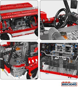 Mould King 19004 Vehículo de Rescate