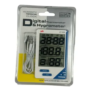 Reloj Termómetro Higrómetro Digital DC102
