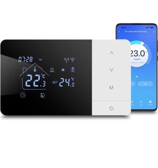 Termostato smart programmabile bianco Tuya