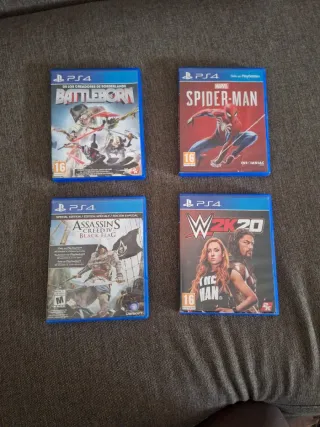 Pack 4 juegos PS4 compatibles con PS5