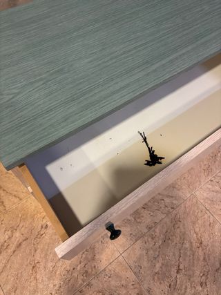 Set de muebles comedor madera y cristal