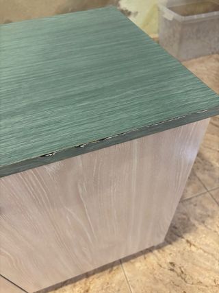 Set de muebles comedor madera y cristal