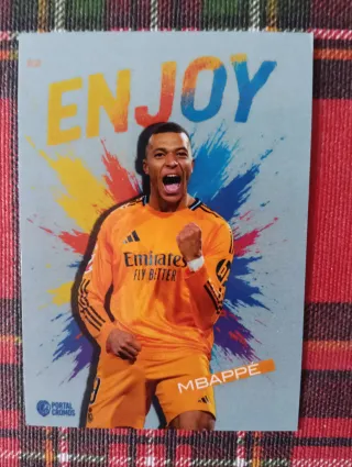 Lote Cromos Mbappé Real Madrid
