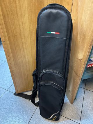 Custodia Sax Soprano Imbottita Nera