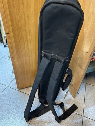 Custodia Sax Soprano Imbottita Nera