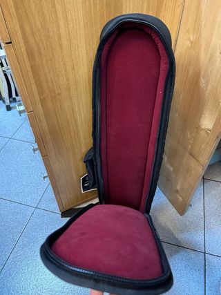 Custodia Sax Soprano Imbottita Nera