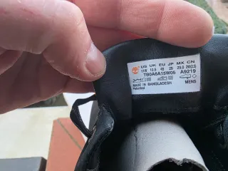 Scarpe Timberland nere uomo