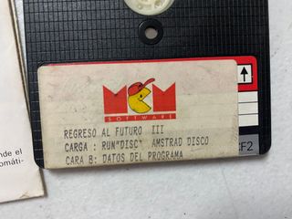 Regreso al Futuro III Amstrad CPC 6128 Disco