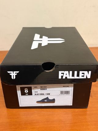 Zapatillas Fallen Bomber Azul Coral/Goma