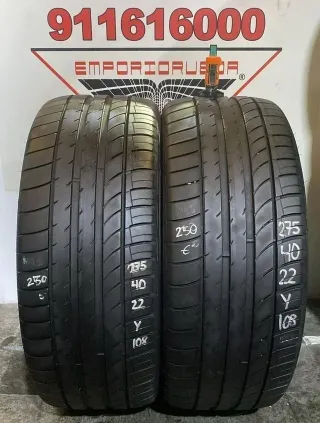 275 40 22 Y DUNLOP RUEDA AL 90% VIDA UTIL