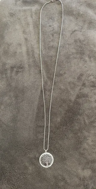 Collar árbol de la vida plata