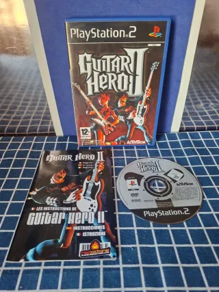 PS2 GUITAR HERO II ORIGINAL COMPLETO