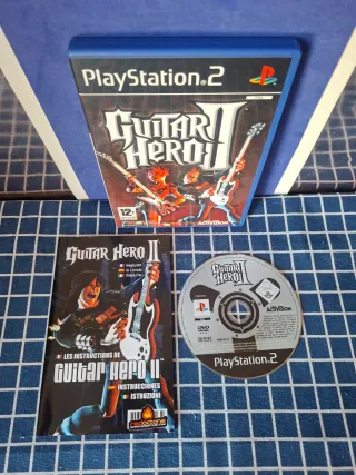 PS2 GUITAR HERO II ORIGINAL COMPLETO