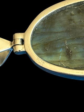 Colgante Labradorita Natural XL Plata 925 – 22,81g