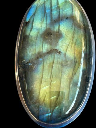 Colgante Labradorita Natural XL Plata 925 – 22,81g