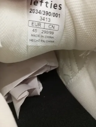 Zapatillas Hummel by Lefties Blancas Talla 45