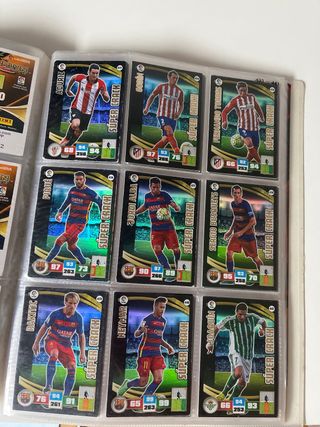 Álbum Adrenalyn 2015-16 LIGA BBVA  Completo