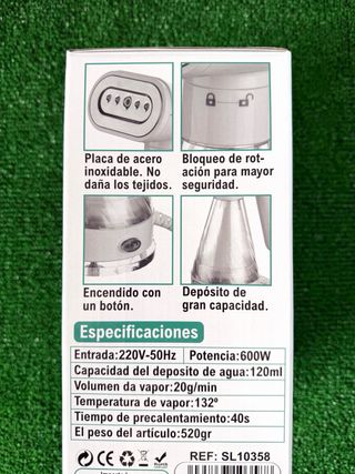 Plancha de Vapor Portátil