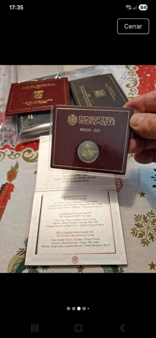 Vaticano 2021 2€ Conmemorativos (Caravaggio)