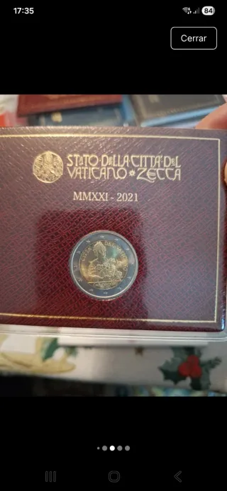 Vaticano 2021 2€ Conmemorativos (Caravaggio)