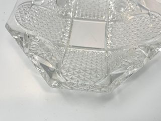 CENICERO DE CRISTAL TALLADO