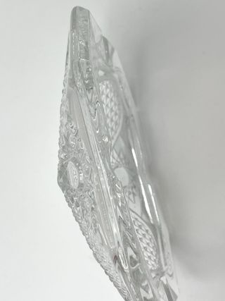 CENICERO DE CRISTAL TALLADO