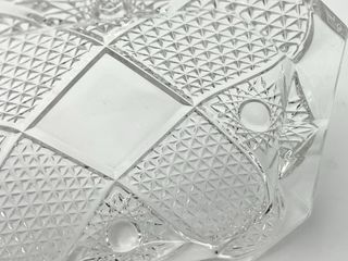 CENICERO DE CRISTAL TALLADO