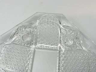 CENICERO DE CRISTAL TALLADO