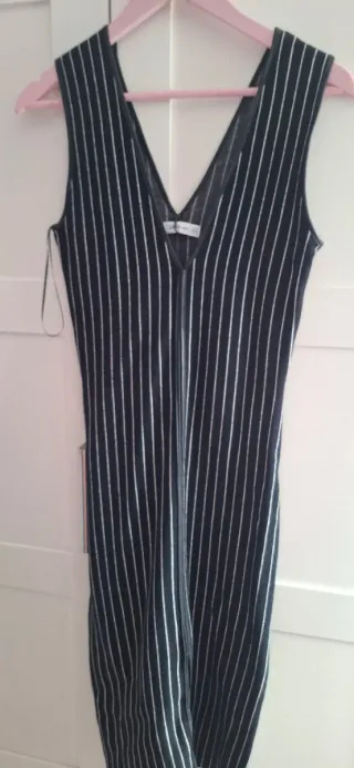 Vestido Zara Rayas Verticales
