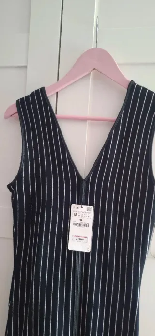 Vestido Zara Rayas Verticales