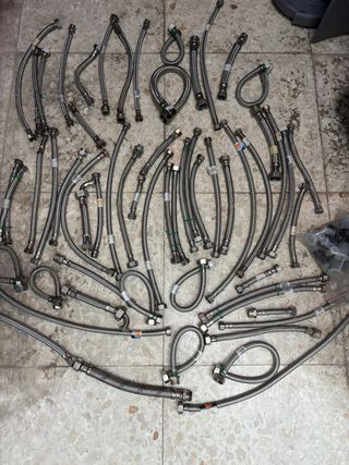 Lote Fontanería Mangueras Flexibles