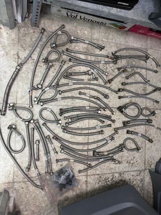 Lote Fontanería Mangueras Flexibles