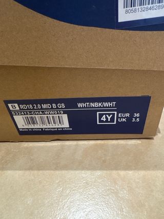 Zapatillas Champion niño negras y blancas