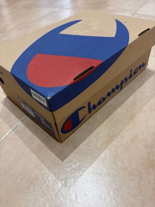 Zapatillas Champion niño negras y blancas