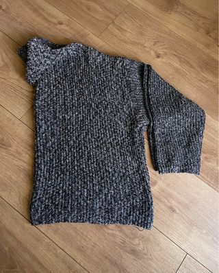 Jersey jaspeado cuello alto